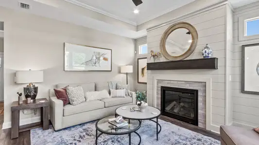 New construction Single-Family house 3525 Longstreet Church Rd, Alpharetta, GA 30004 plan Portico - image 11
