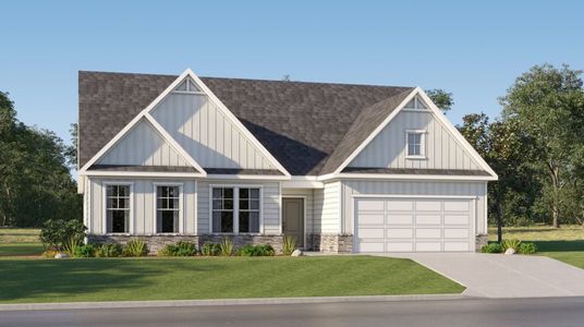 New construction Single-Family house 22 Foothills Trl, Sharpsburg, GA 30277 Denton- photo 0