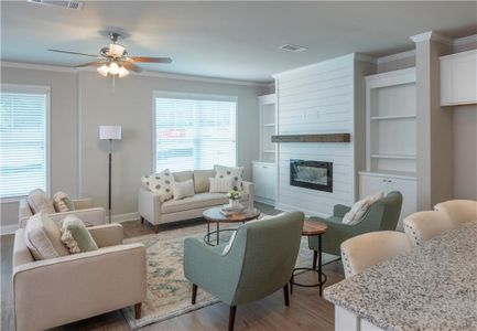 New construction Townhouse house 5377 Gray Birch Bnd, Flowery Branch, GA 30542 - image 4