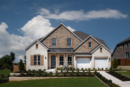 New construction Single-Family house 16600 Moineau Dr, Austin, TX 78738 plan Hathaway - image