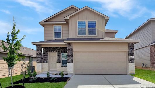 New construction Single-Family house 5347 Hartley Home, San Antonio, TX 78245 plan The Hanna - image