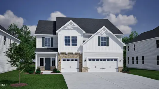 New construction Single-Family house 2824 Mayfield Dr, Graham, NC 27253 plan Warwick II - image