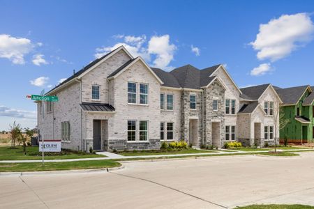 New construction Townhouse house 1252 Junction Drive, Allen, TX 75013 - photo 0