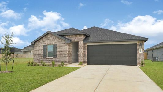 New construction Single-Family house 31310 Hastings Park Dr, Fulshear, TX 77441 plan Burnet Plan 2199 - 40' - image