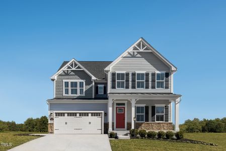 New construction Single-Family house 8865 Tartan Clan Drive, Willow Spring, NC 27592 - photo 0