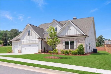 New construction Single-Family house 111 Cherokee Rose Ln, Hoschton, GA 30548 plan The Winston I - image 18