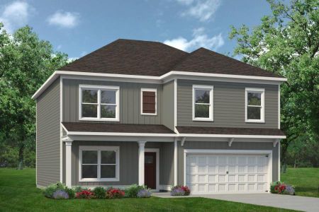 New construction Single-Family house 5270 Brown Rd, Powder Springs, GA 30127 plan The McGinnis - image