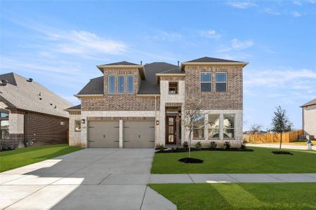 New construction Single-Family house 1059 Fleetwood Drive, Justin, TX 76247 Silverstone- photo 0