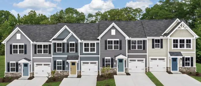 New construction Townhouse house 479 Leasowe Ln, Mauldin, SC 29605 plan Nassau Cove - Home of the Month - image