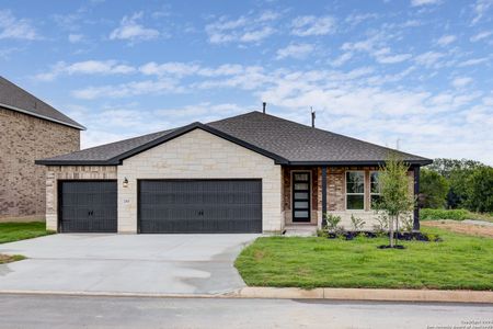 New construction Single-Family house 243 Jereth Crossing, Castroville, TX 78009 The Lanier H- photo 0