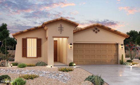 New construction Single-Family house 19337 W Badgett Lane, Litchfield Park, AZ 85340 Acacia- photo 0