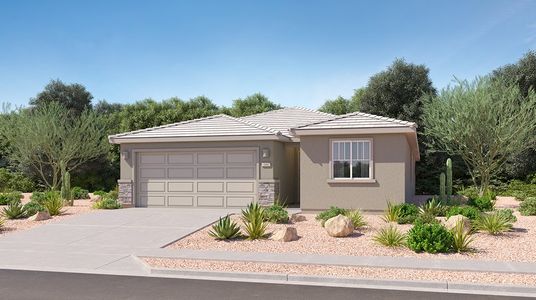 New construction Single-Family house 11777 W Flying Beauty Ln, Marana, AZ 85653 plan Bella - image