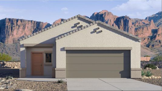 New construction Single-Family house 5143 E Umber Rd, San Tan Valley, AZ 85143 - photo 0