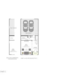 New construction Townhouse house 1022 Zelkova Ln, Durham, NC 27517 - image