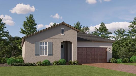 New construction Single-Family house 11822 Lilac Pearl Lane, Parrish, FL 34219 Dawning- photo 0