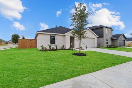 New construction Single-Family house 21926 Vernazza Bend Dr, Hockley, TX 77447 plan Austin - image