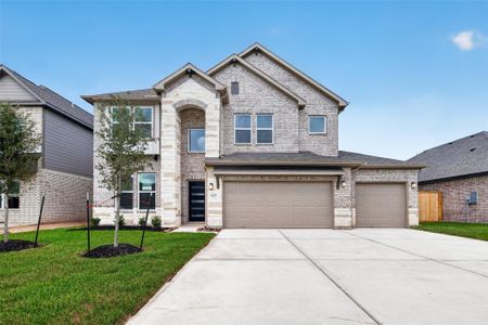 New construction Single-Family house 3427 Sago Palm Dr, Manvel, TX 77578 - image