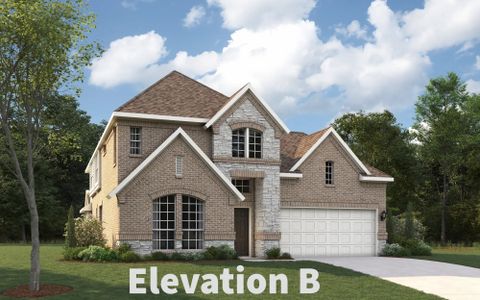 New construction Single-Family house 1701 Slate Ct, Van Alstyne, TX 75495 plan Regatta - image 16