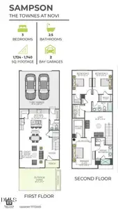 New construction Townhouse house 72 Wandering Wy, Pittsboro, NC 27312 plan Sampson - image