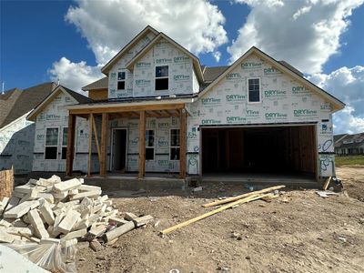 New construction Single-Family house 300 Sage Thrasher Cir, Dripping Springs, TX 78620 Hathaway Homeplan- photo 0