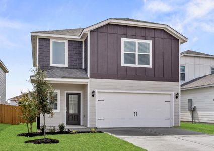 The Colorado is a beautiful two-story siding home.