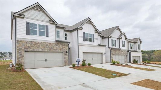 New construction Townhouse house 2460 Bayberry St, Acworth, GA 30101 Salisbury - photo 0