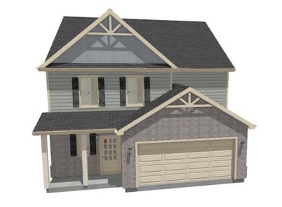 New construction Single-Family house 100 Jasmine Dr, Jackson, GA 30233 plan Bermuda - image