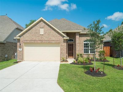 New construction Single-Family house 8418 Hunterwyck Lane, Baytown, TX 77521 The Aintree- photo 0