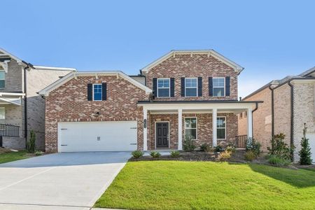 New construction Single-Family house 1693 Caldwell Bend Ln, Dacula, GA 30019 plan Ingram - image