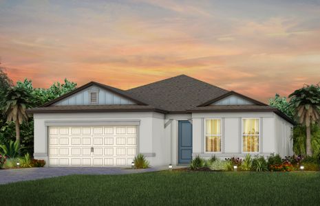 New construction Single-Family house 8816 Sky Sail Cove, Parrish, FL 34219 - photo 0