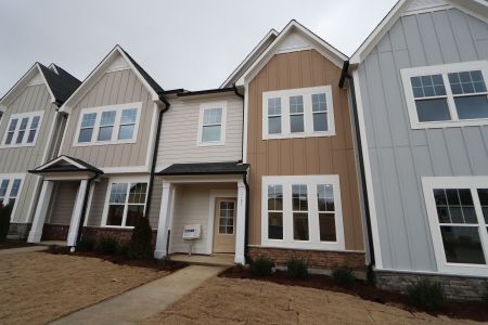 New construction Townhouse house 3197 Mission Olive Pl, New Hill, NC 27562 Hazelnut - Townhome Series- photo 62 62