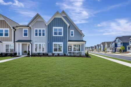 New construction Townhouse house 3151 Cathedral Comb Dr, Apex, NC 27502 plan Glendale - image