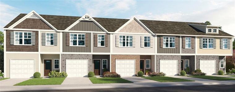 New construction Townhouse house 11562 Chatham Drive, Hampton, GA 30228 The Chandler- photo 0