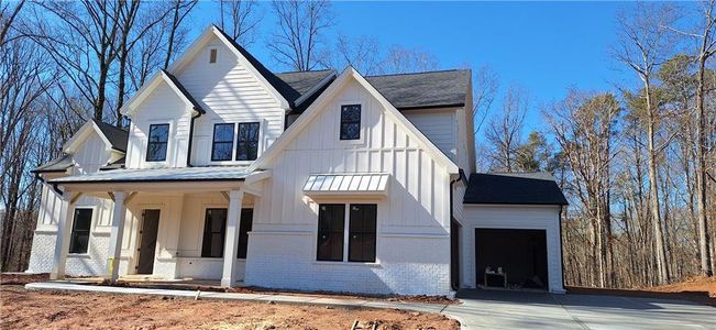 New construction Single-Family house 4565 Greyson Manor Dr, Cumming, GA 30041 Tiburon- photo 0