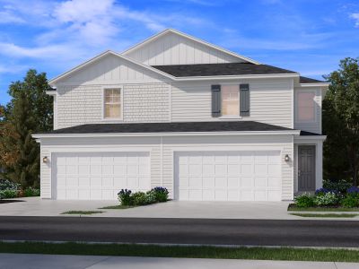 New construction Duplex house 7325 Carson View Ln, Jacksonville, FL 32219 plan Ridge - image