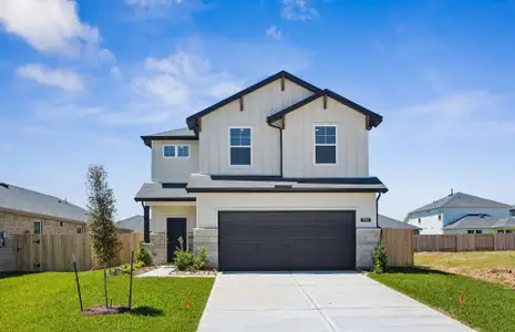 New construction Single-Family house 909 Silver Buckle Ln, Montgomery, TX 77356 plan Springfield - image