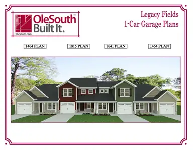 New construction Townhouse house 218 Selesia Ln, Pleasant View, TN 37146 plan 1815 Legacy Fields - image