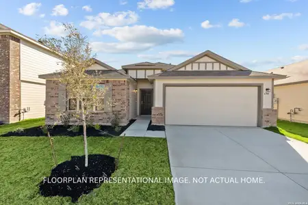 New construction Single-Family house 117 Prescott Dr, Floresville, TX 78114 plan Pizarro - image