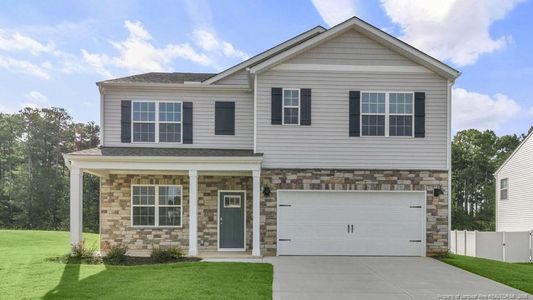 New construction Single-Family house 718 Lazy Elm Ln, Aberdeen, NC 28315 - image