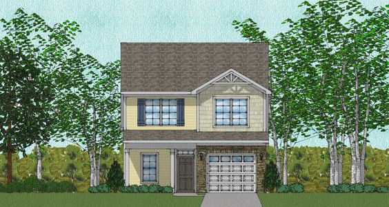 New construction Single-Family house 1513 Loose Leaf Ln, Blythewood, SC 29016 plan Townsend - image