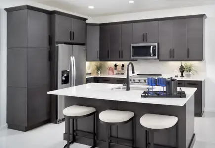New construction Townhouse house 4994 N Longwood, Loxahatchee, FL 33470 plan Rose - image