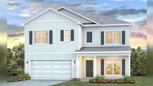 New construction Single-Family house 94 Nellie Preserve Ln, Santa Rosa Beach, FL 32459 plan Carol - image
