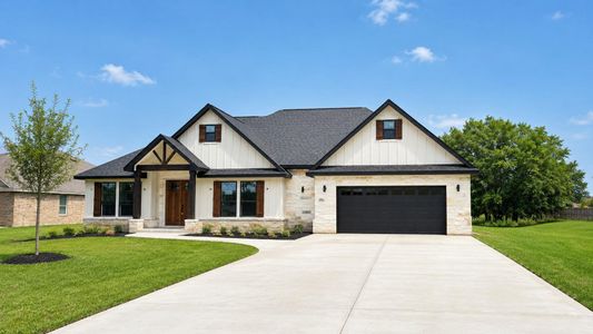New construction Single-Family house 483 Buffalo Trl, Angleton, TX 77515 - image