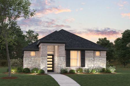 New construction Single-Family house 8104 Prairie Park Blvd, Denton, TX 76207 plan Marigold - image