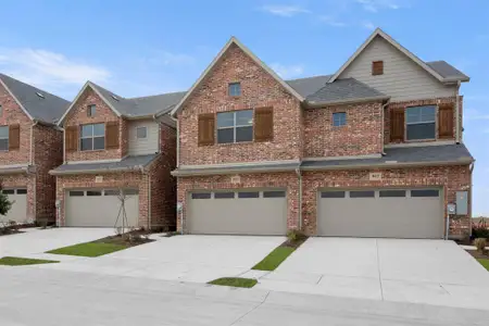 New construction Townhouse house 4615 Hawks Trl, Oak Point, TX 75068 plan Ivy - image