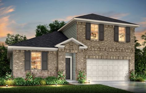 New construction Single-Family house 21819 Carballo Oak Trl, Tomball, TX 77447 Berkshire- photo 0