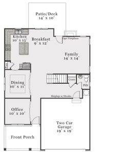 New construction Single-Family house 34 White Azalea Wy, Benson, NC 27504 plan Finley - image 3