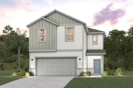 New construction Single-Family house 112 Buccaneer Pl, Palm Coast, FL 32164 plan Silverbell II - image