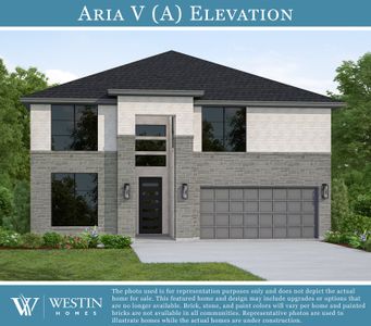 New construction Single-Family house 26523 Gleaming Dawn Wy, Richmond, TX 77406 plan The Aria X - image
