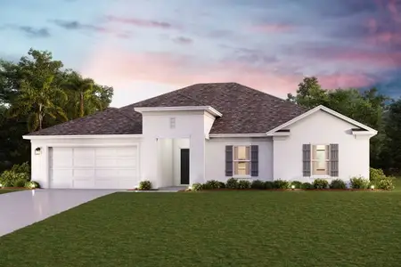 New construction Single-Family house 16373 Mellon Ave, Weeki Wachee, FL 34614 plan Shelby - image